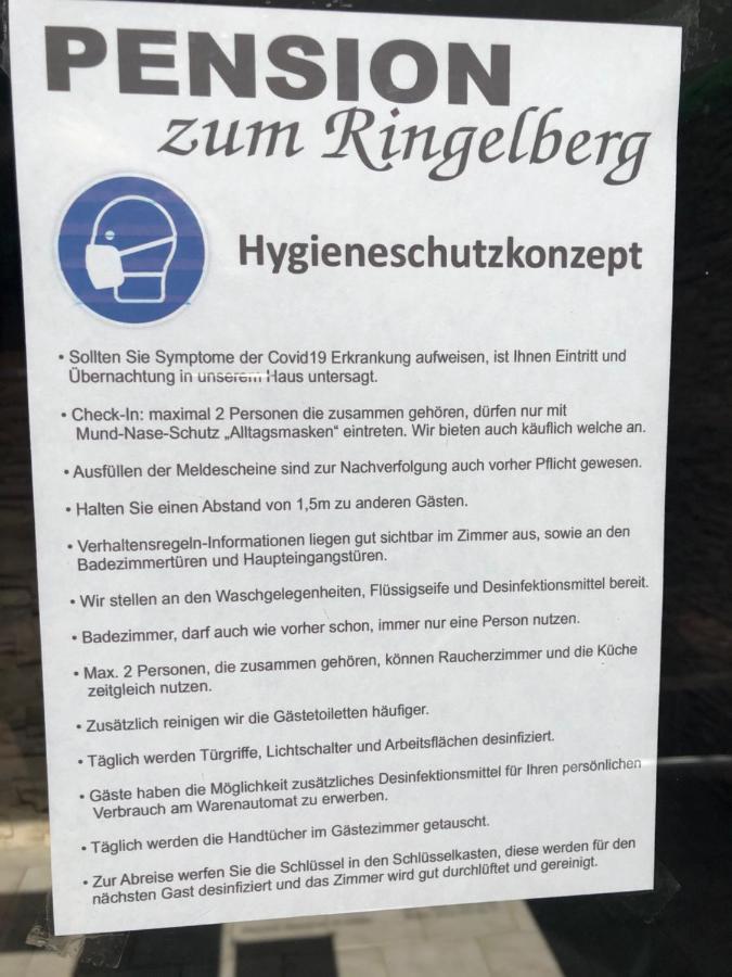 Pension Zum Ringelberg Erfurt Dış mekan fotoğraf
